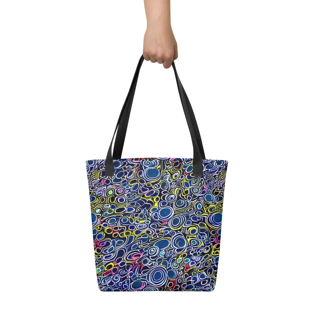 Lunar Loops on Tote Bag — Front