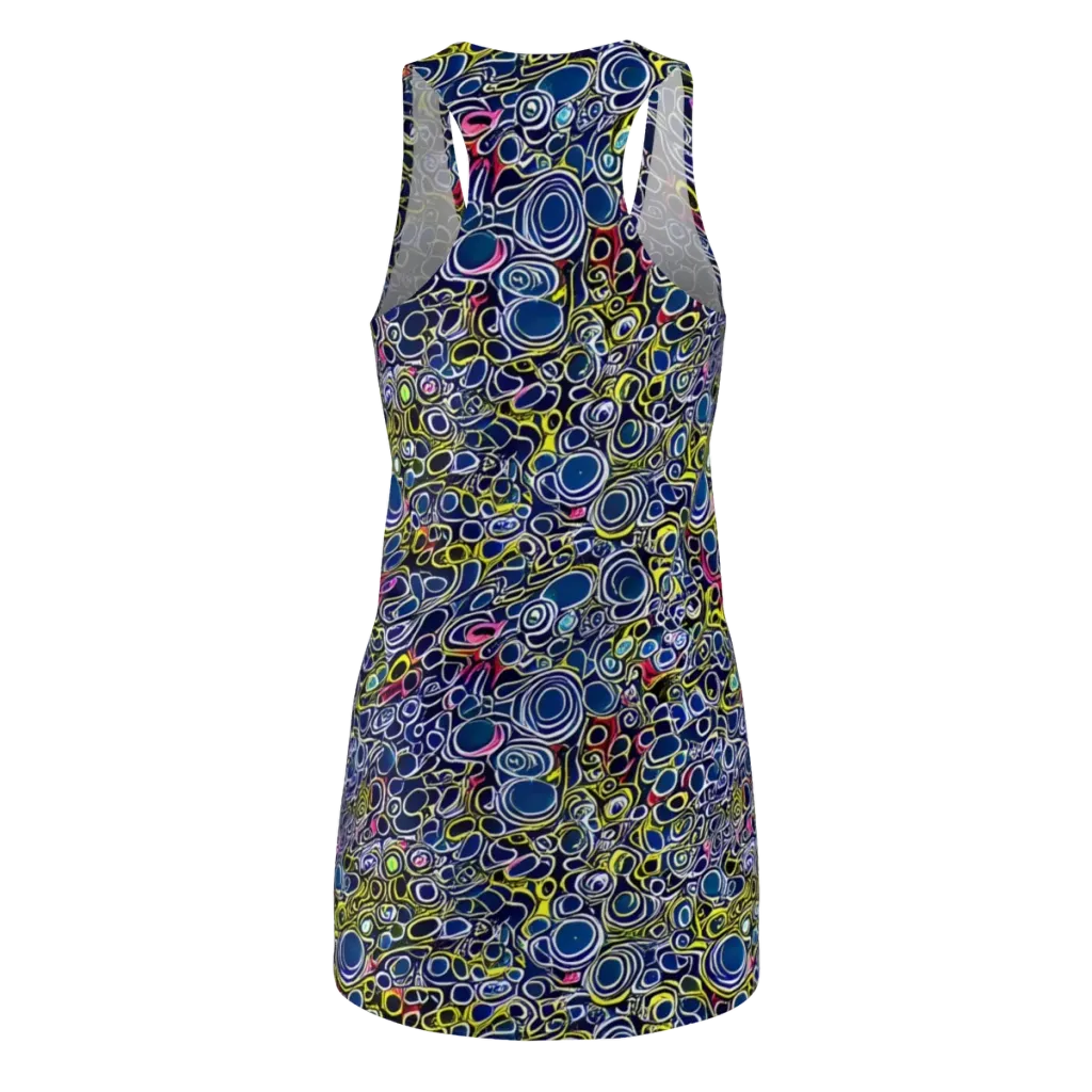 Lunar Loops on Racerback Dress — Back