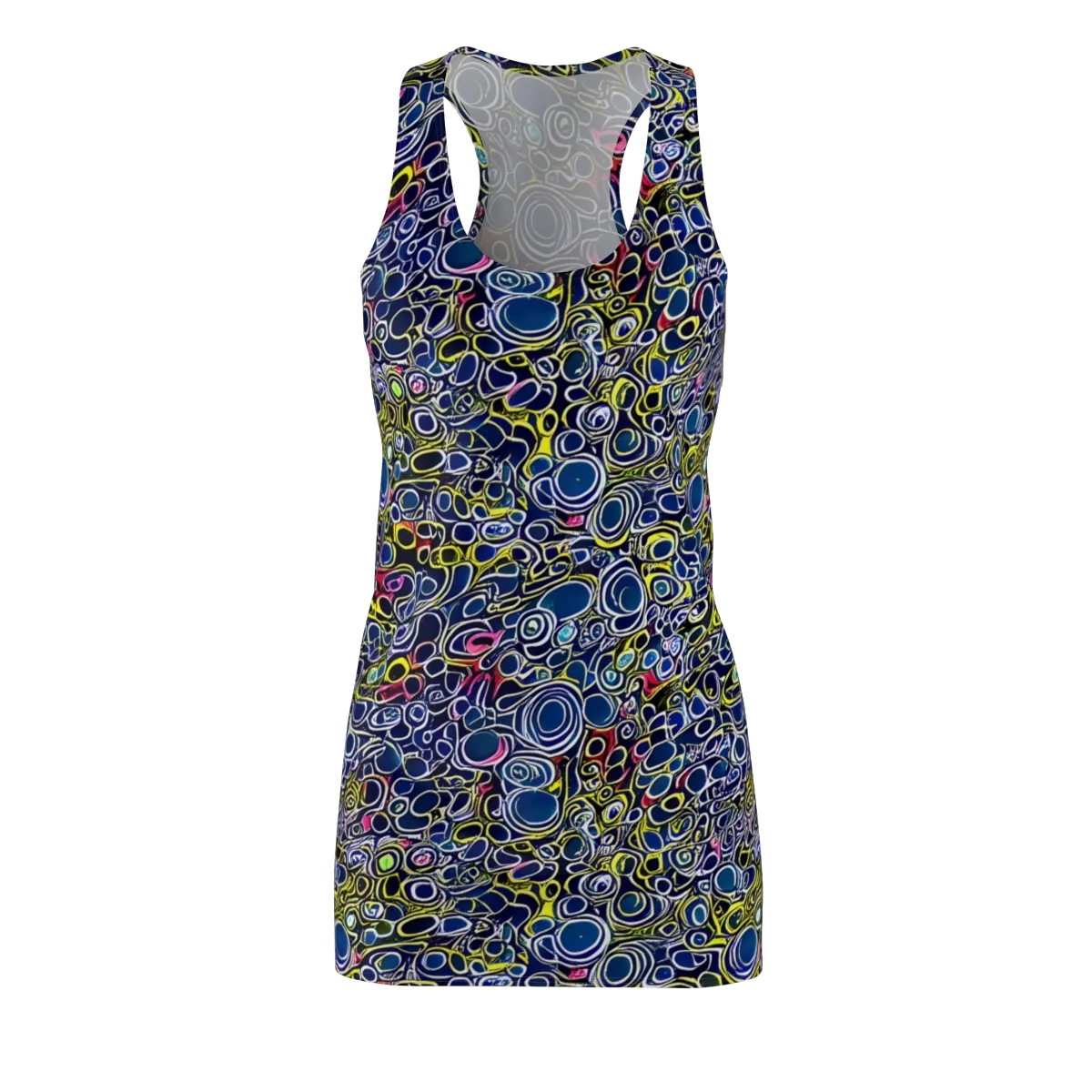 Lunar Loops on Racerback Dress — Front