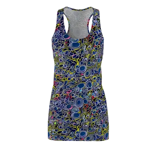 Lunar Loops on a Racerback Dress