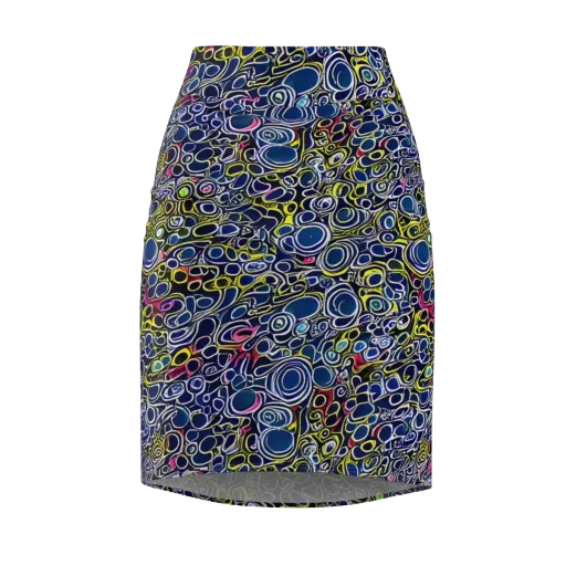 Lunar Loops on a Pencil Skirt