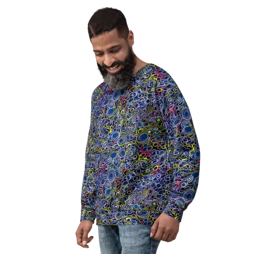 Lunar Loops on a Sweatshirt
