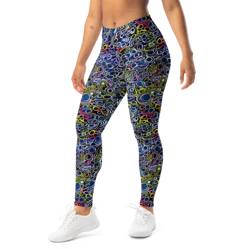 Lunar Loops on a Leggings