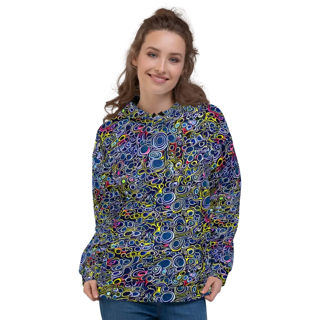 Lunar Loops on Hoodie — Front