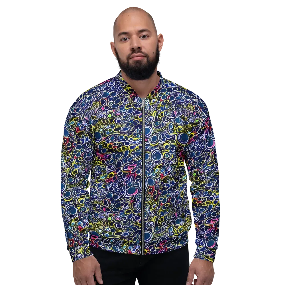 Lunar Loops on Bomber Jacket — Front