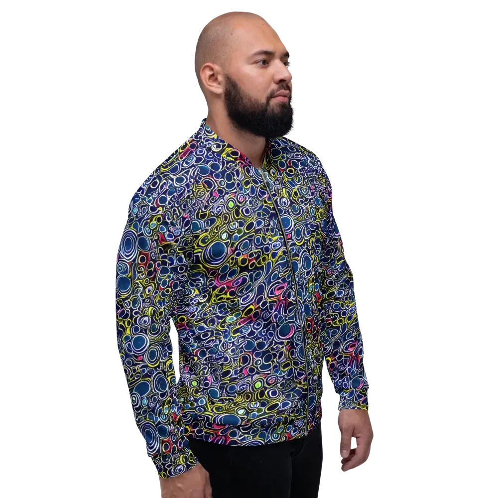 Lunar Loops on Bomber Jacket — Right