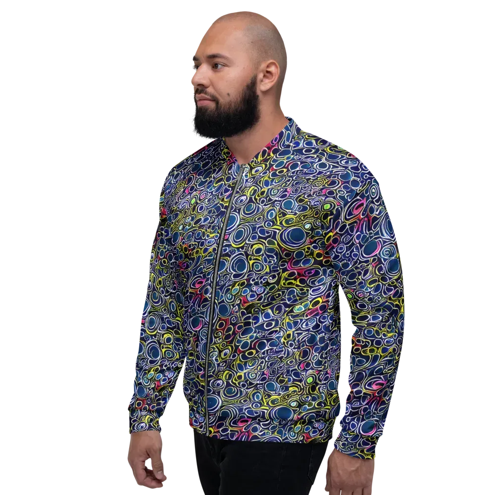Lunar Loops on Bomber Jacket — Left