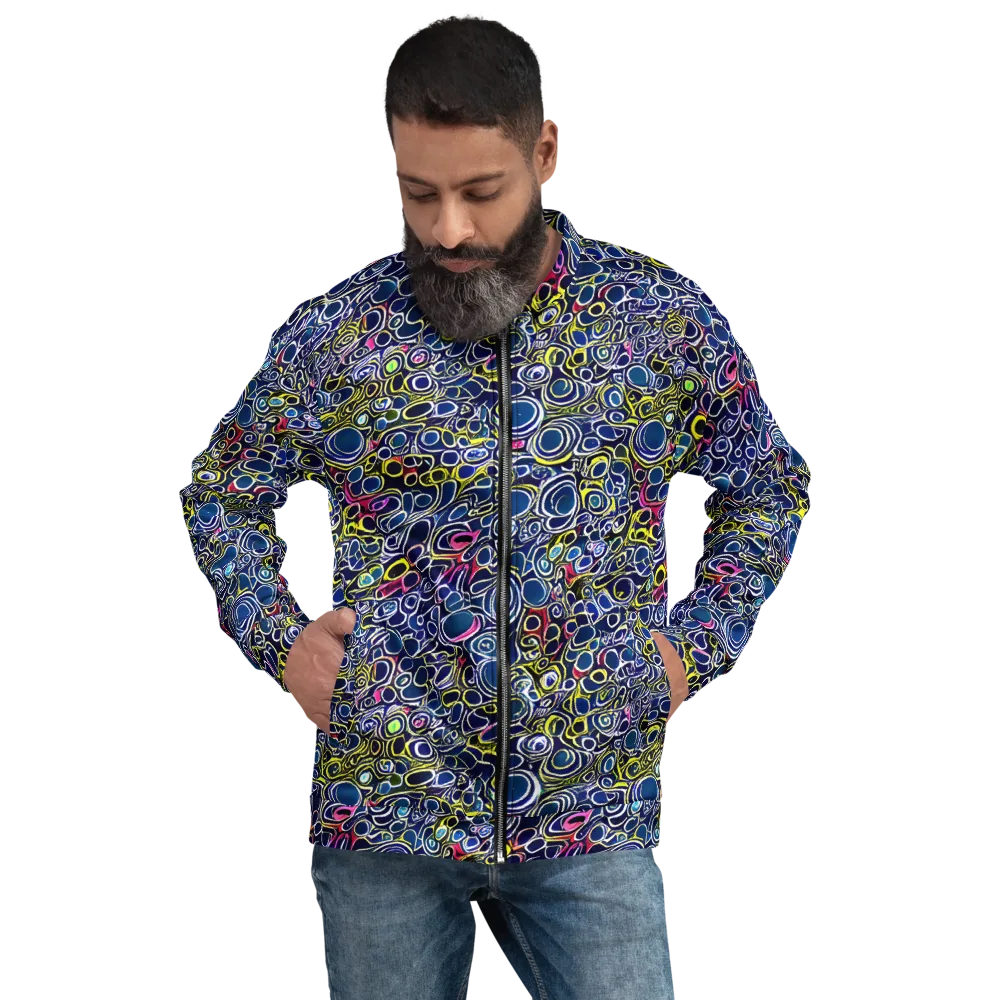Lunar Loops on Bomber Jacket — Front