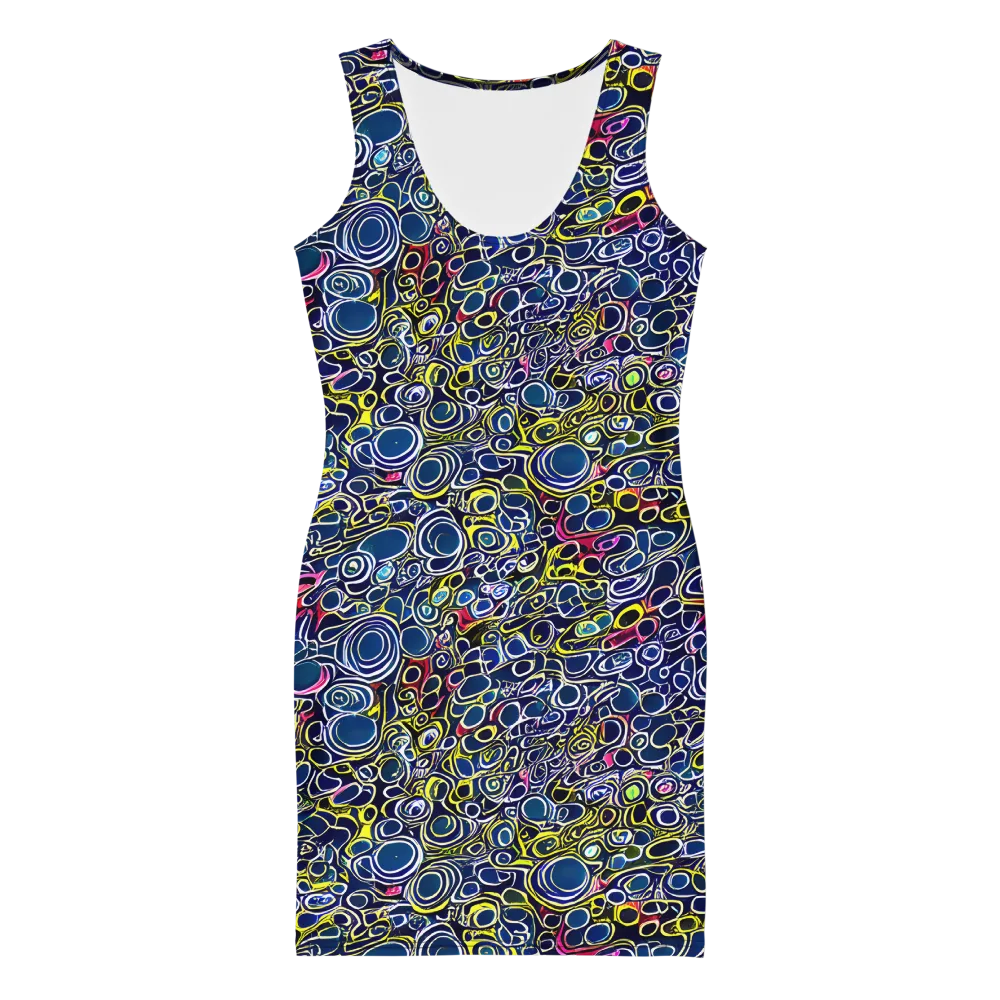 Lunar Loops on Bodycon Dress — Front