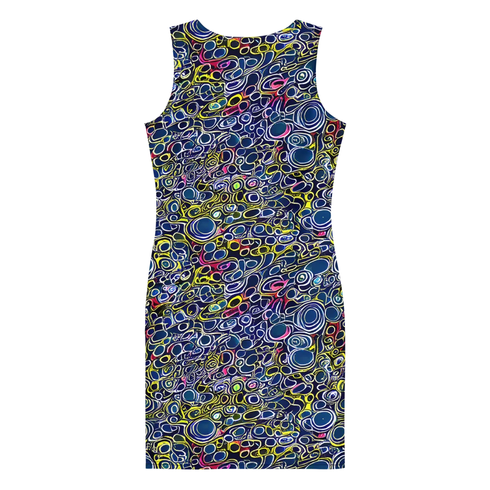 Lunar Loops on Bodycon Dress — Back