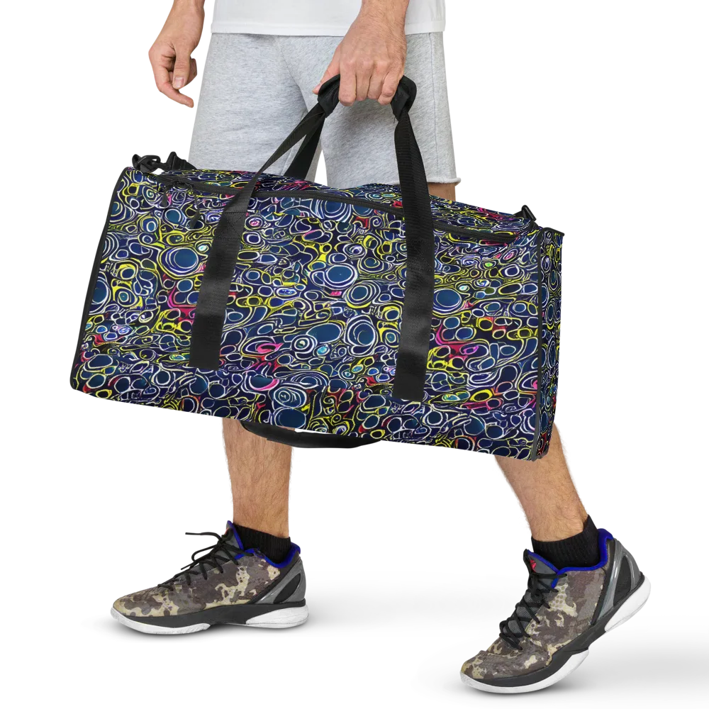 Lunar Loops on Duffle Bag — Front