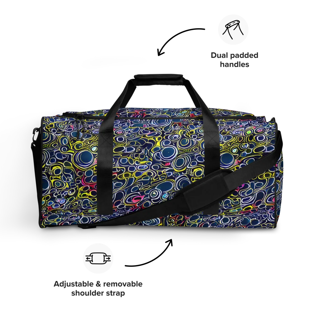 Lunar Loops on Duffle Bag — Front
