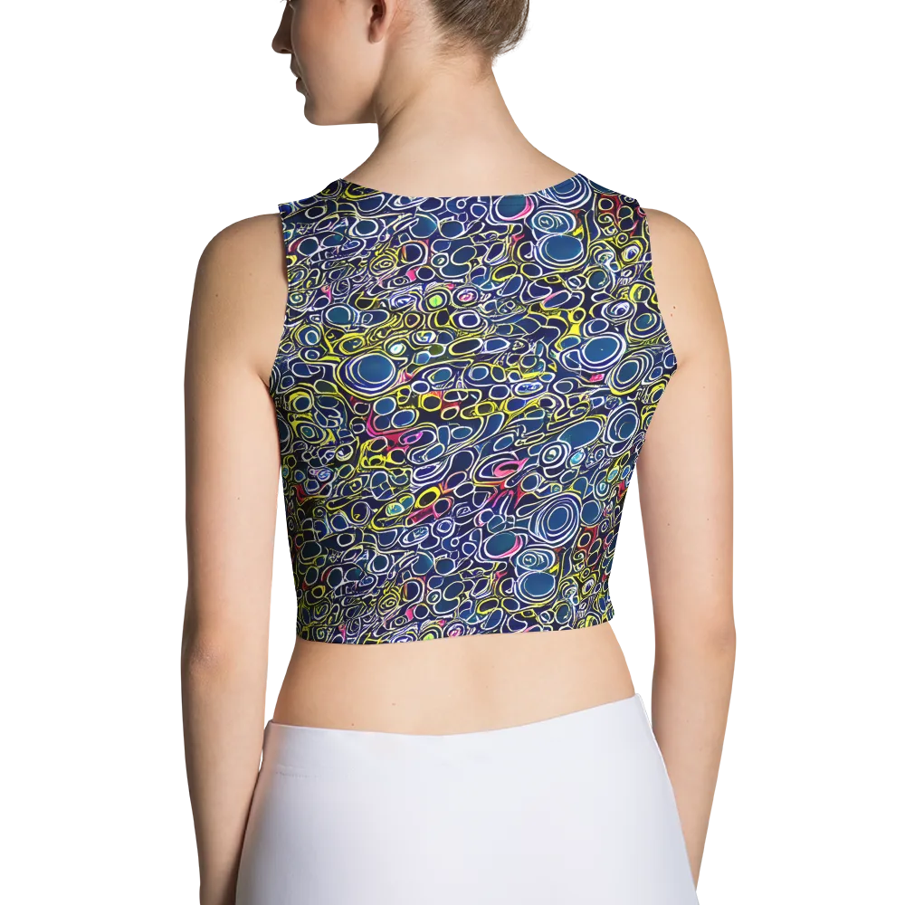 Lunar Loops on Crop Top — Back