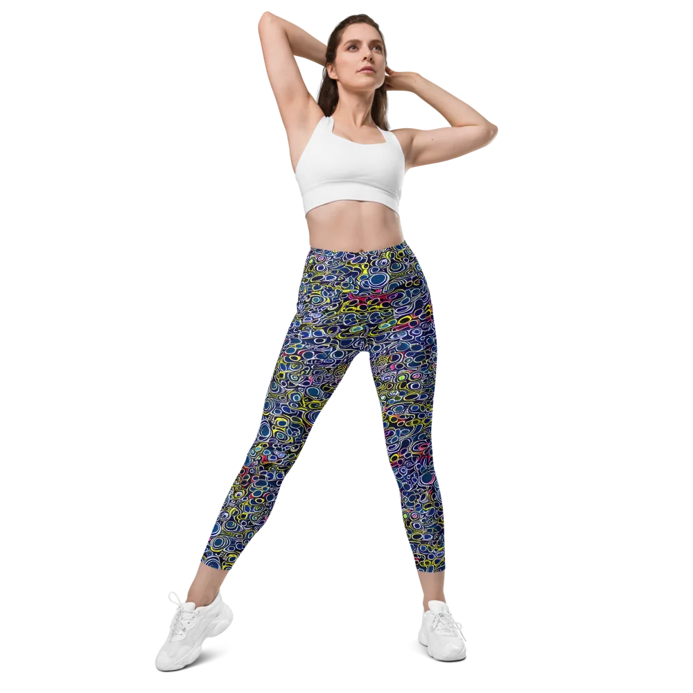Lunar Loops on Leggings with Pockets — Front