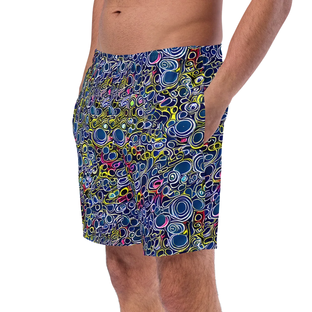Lunar Loops on Swim Trunks — Left Front