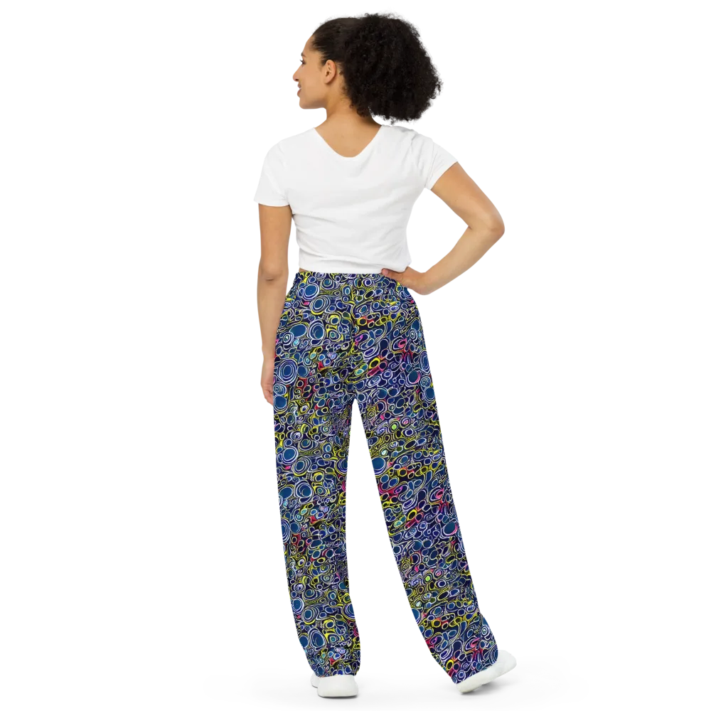 Lunar Loops on Wide-Leg Pants — Back