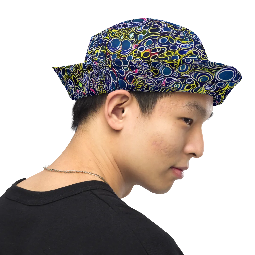 Lunar Loops on Reversible Bucket Hat — Right Outside