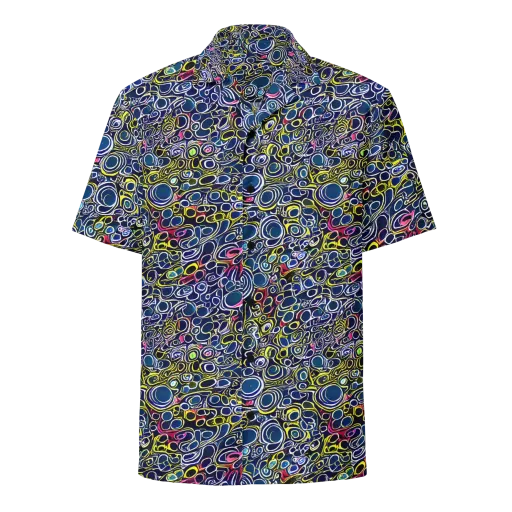 Lunar Loops on a Button Shirt