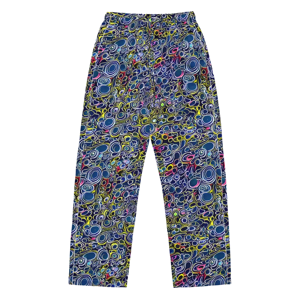 Lunar Loops on Women's Pajama Pants — Front