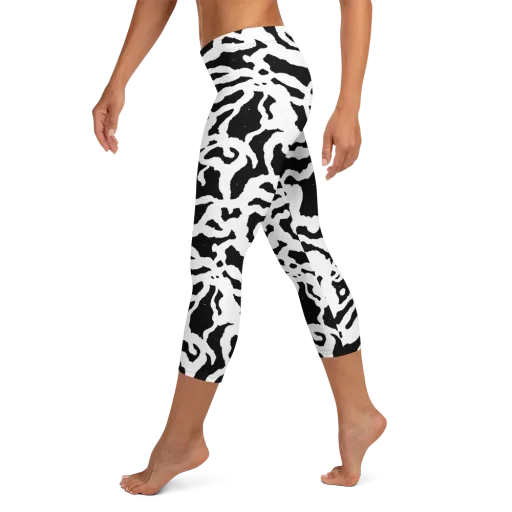 Blackwater Rhythm on a Capri Leggings