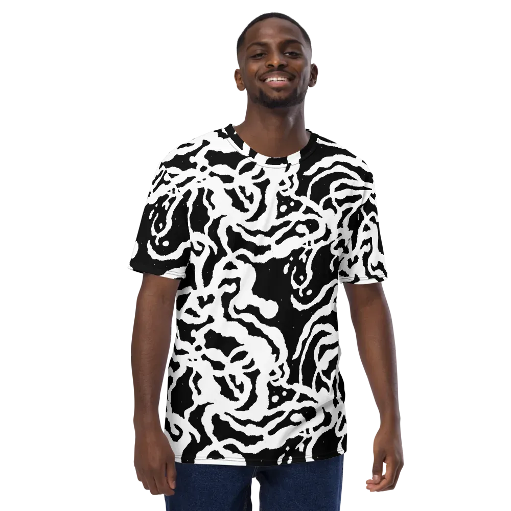 Blackwater Rhythm on Men's Crew Neck T-Shirt — Front