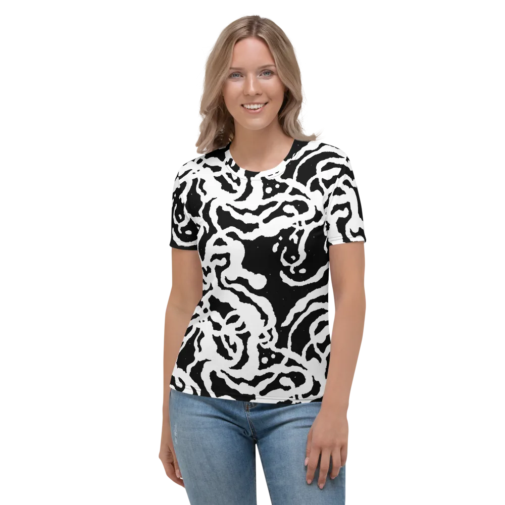 Blackwater Rhythm on Women's Crew Neck T-Shirt — Front