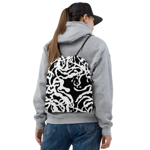 Blackwater Rhythm on a Drawstring Bag
