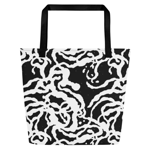 Blackwater Rhythm on a Large Tote Bag W/ Pocket