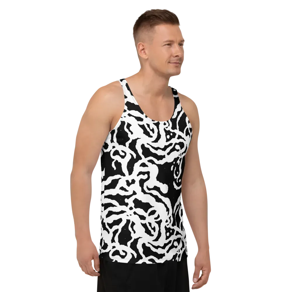 Blackwater Rhythm on Men's Tank Top — Right Front