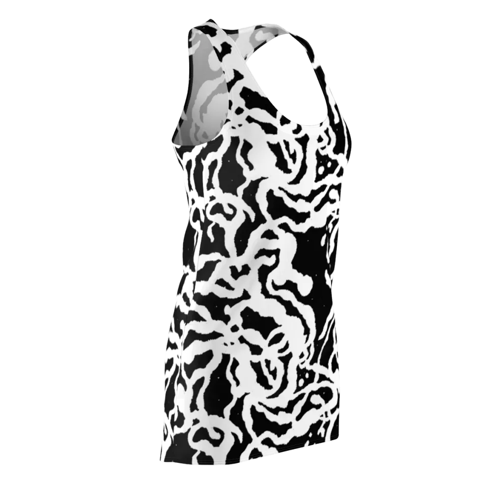 Blackwater Rhythm on Racerback Dress — Front Side