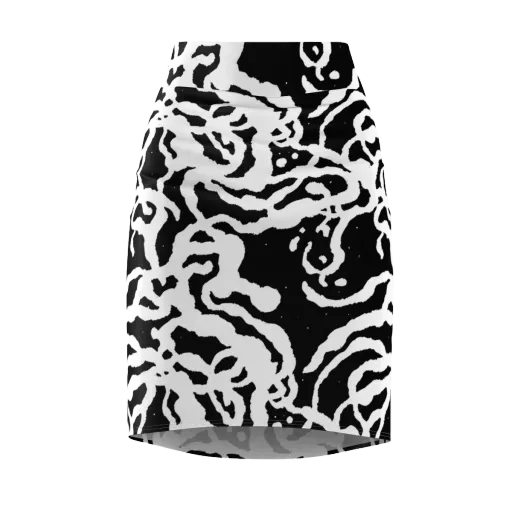 Blackwater Rhythm on a Pencil Skirt
