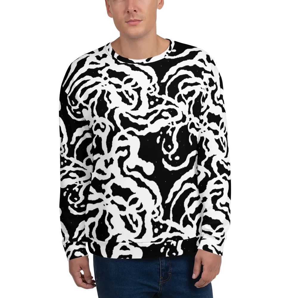 Blackwater Rhythm on Sweatshirt — Front
