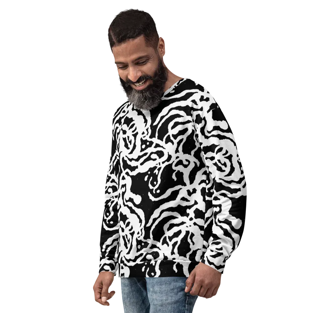 Blackwater Rhythm on Sweatshirt — Left Front