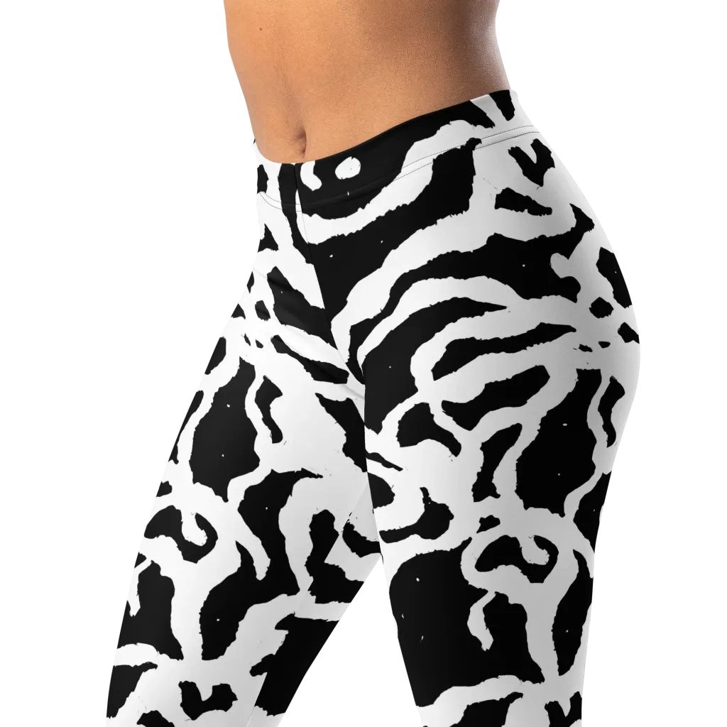 Blackwater Rhythm on Leggings — Left Front