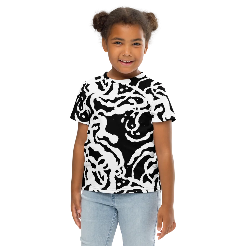Blackwater Rhythm on Kids Crew Neck T-Shirt — Front