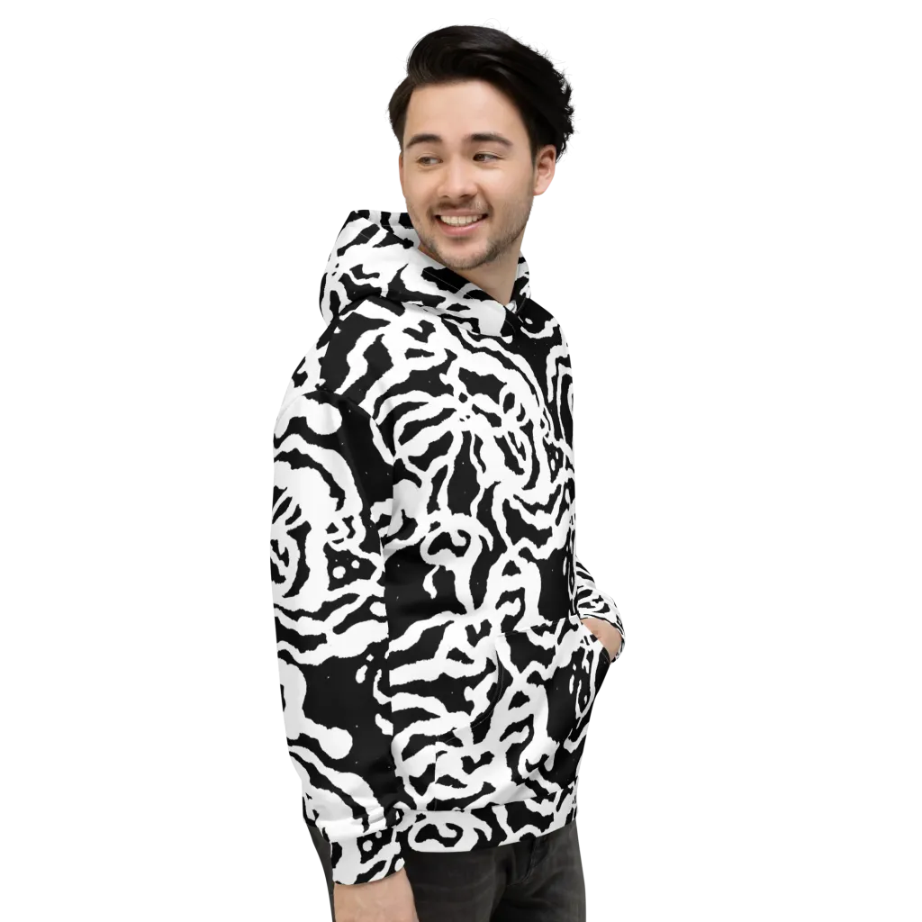 Blackwater Rhythm on Hoodie — Right