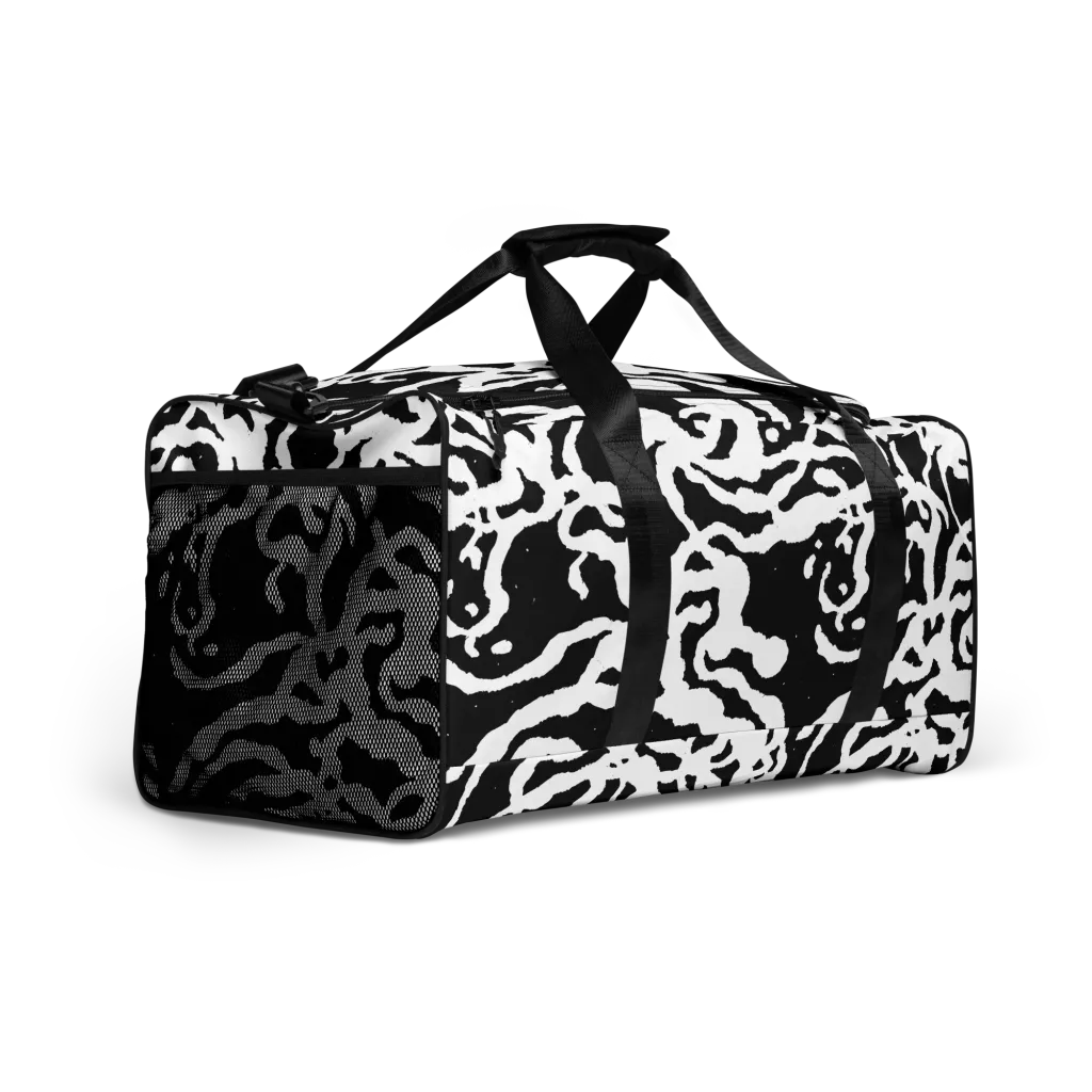 Blackwater Rhythm on Duffle Bag — Right Front