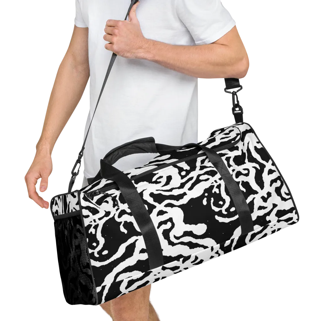 Blackwater Rhythm on Duffle Bag — Right Front