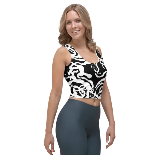 Blackwater Rhythm on a Crop Top