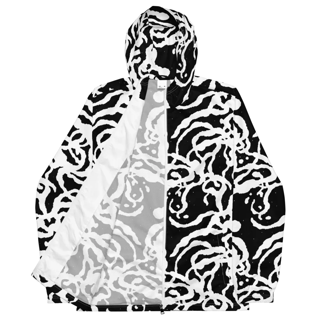Blackwater Rhythm on Men's Windbreaker — Front