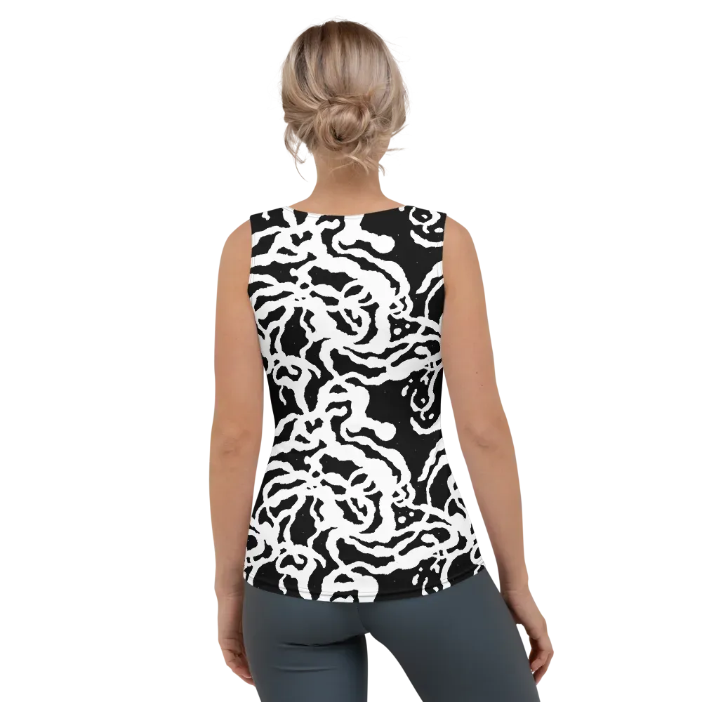 Blackwater Rhythm on Women's Tank Top — Back