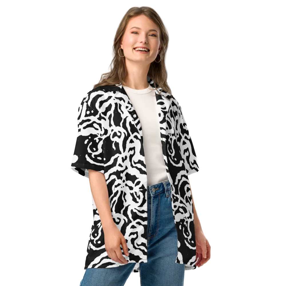 Blackwater Rhythm on Button Shirt — Front