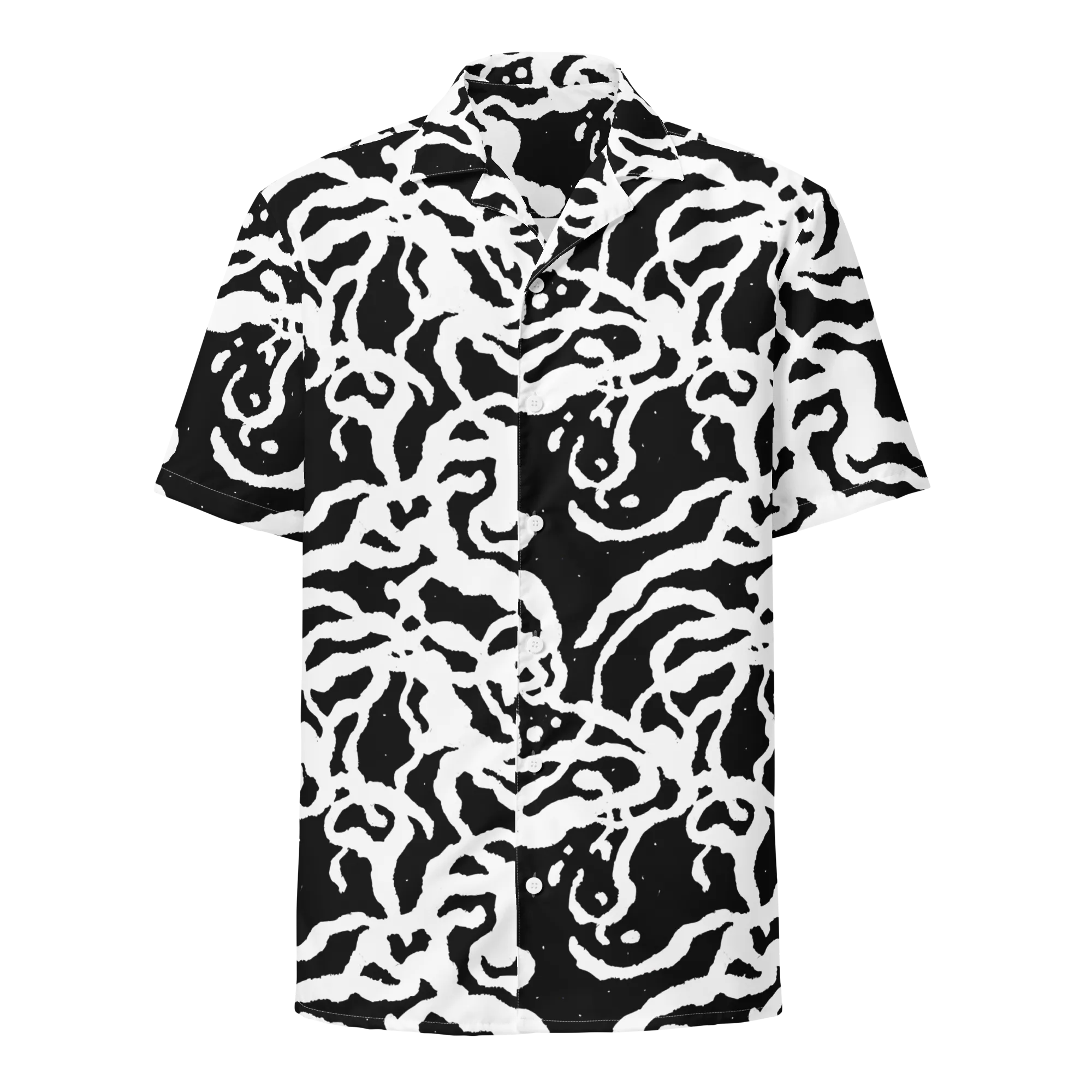 Blackwater Rhythm on Button Shirt — Front
