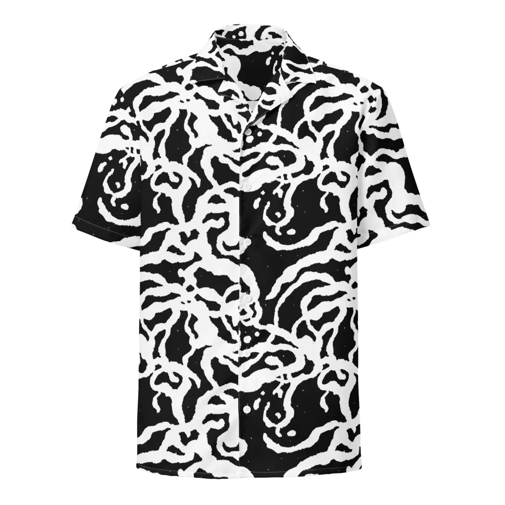 Blackwater Rhythm on Button Shirt — Front