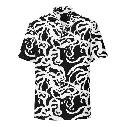 Blackwater Rhythm on a Button Shirt