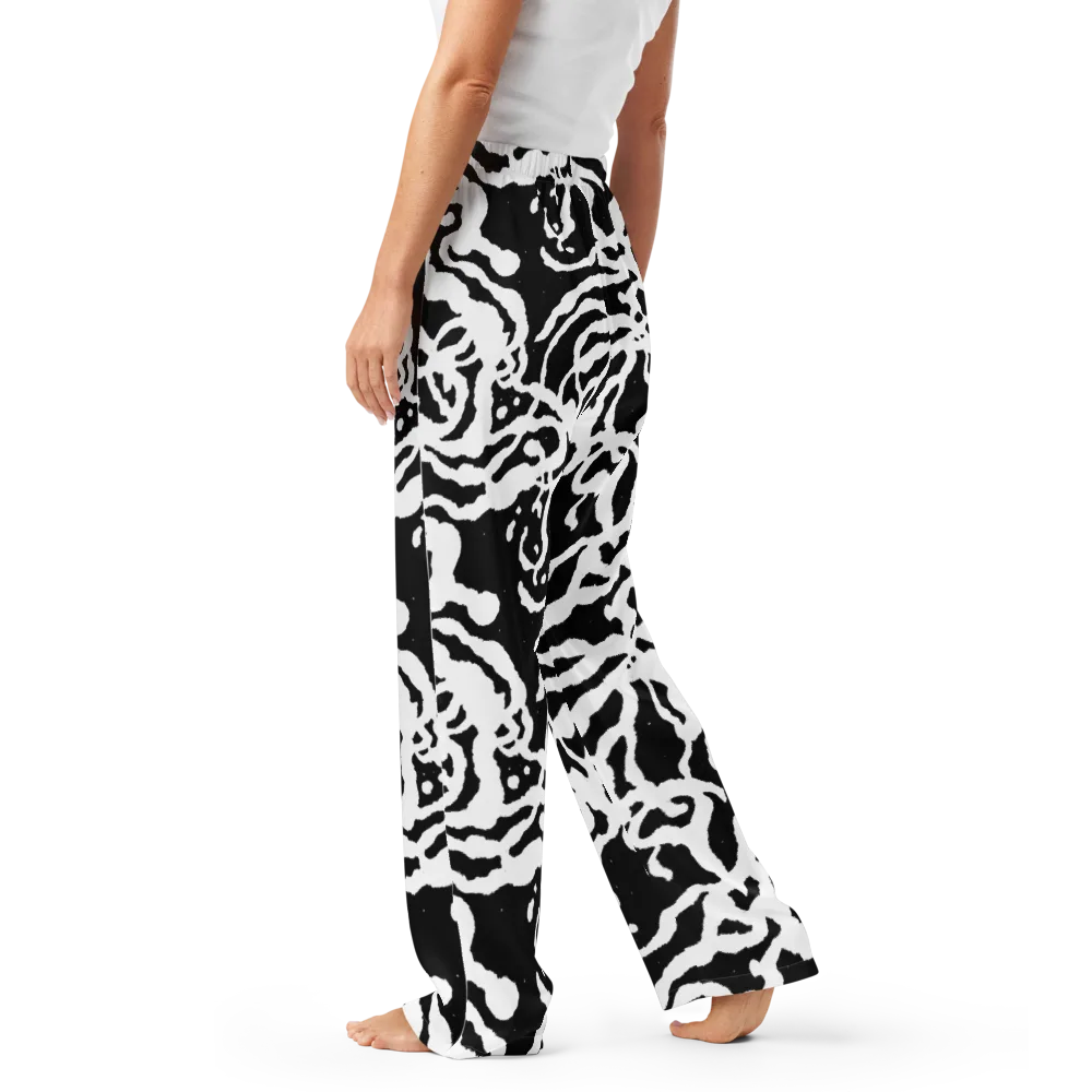 Blackwater Rhythm on Women's Pajama Pants — Left
