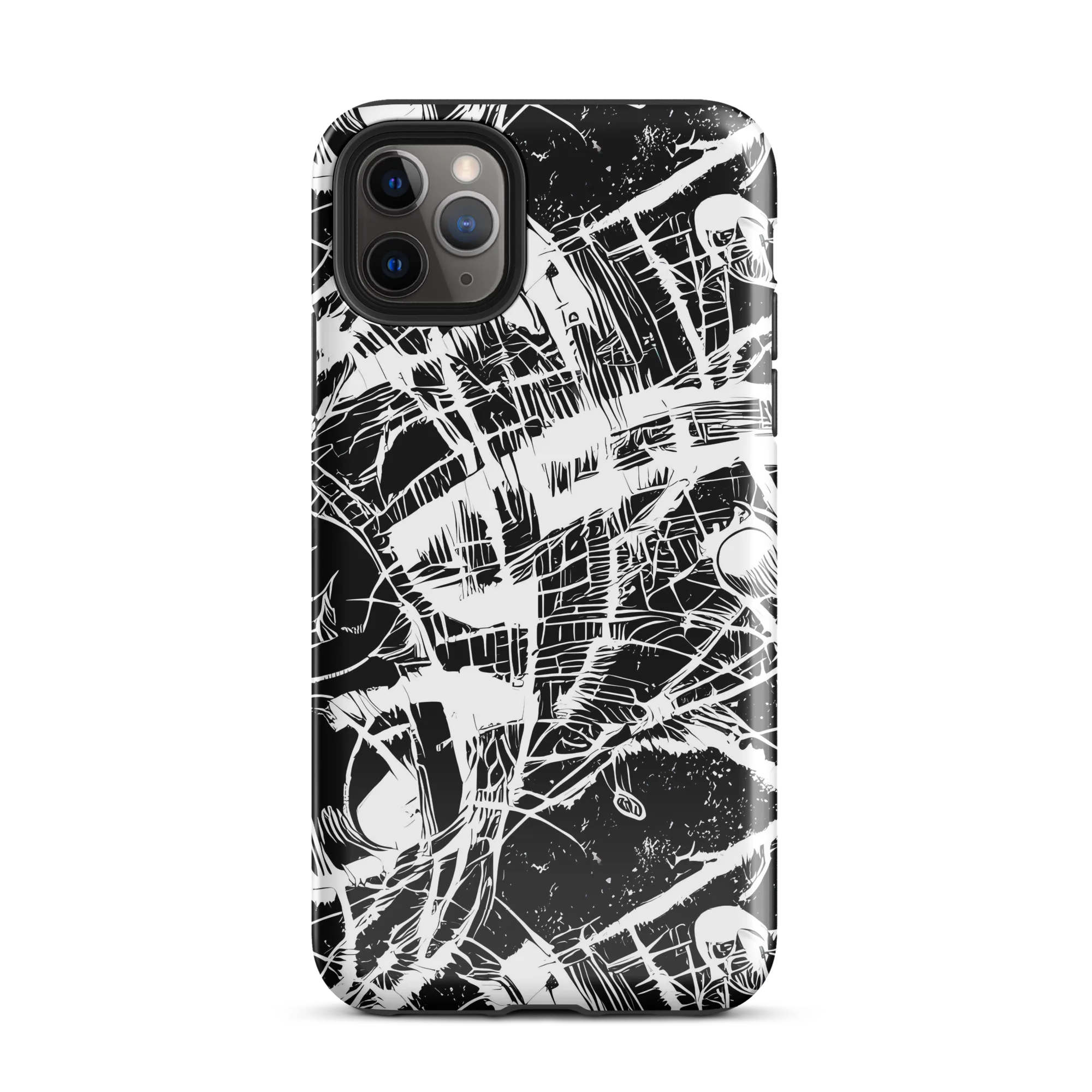 Noir Frond on Tough Case for iPhone® — Front
