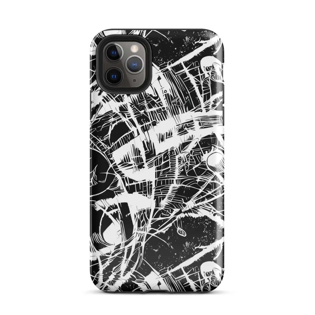 Noir Frond on Tough Case for iPhone® — Front