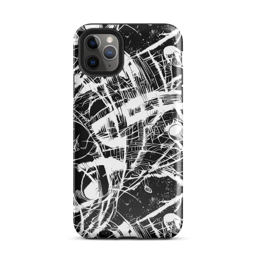 Noir Frond on a Tough Case for iPhone®