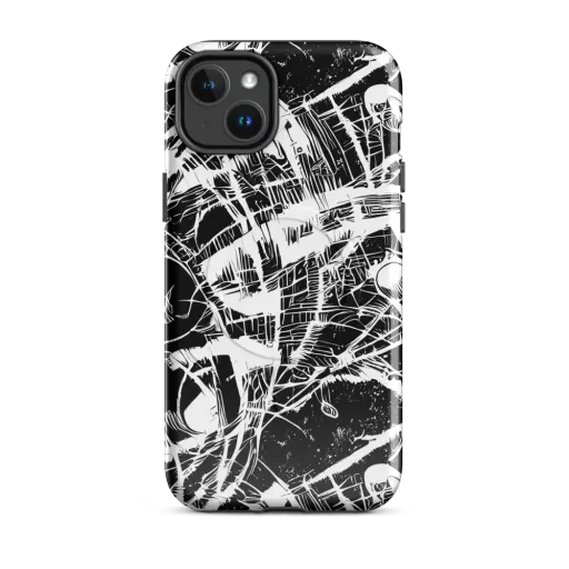 Noir Frond on a MagSafe Tough Case for iPhone®